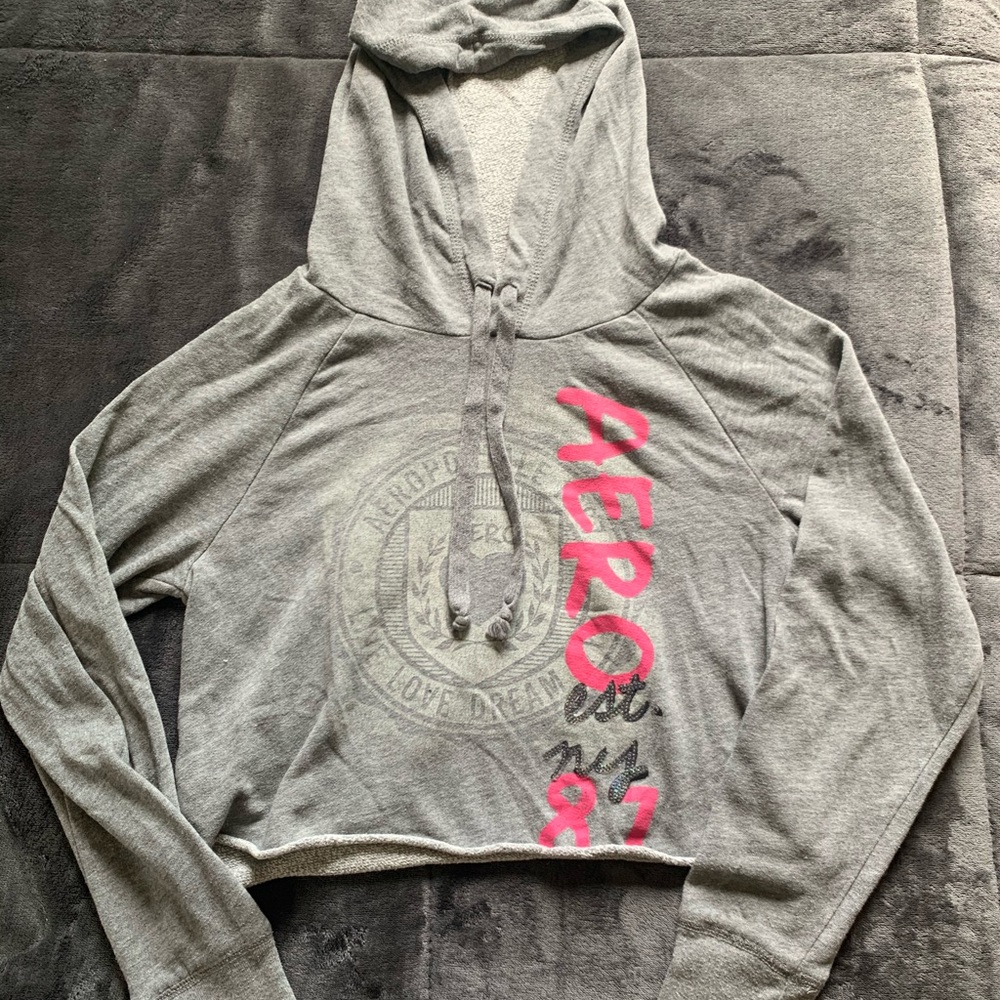 Crop hoodie